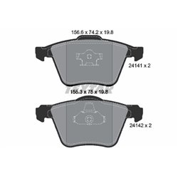 Klocki Textar - TEX2414101