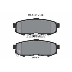 Klocki Textar - TEX2421501