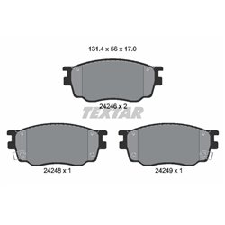 Klocki Textar - TEX2424601