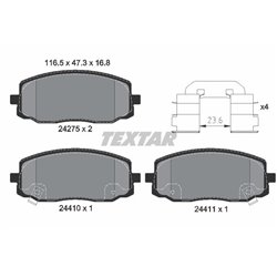 Klocki Textar - TEX2427501