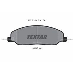 Klocki Textar - TEX2451301