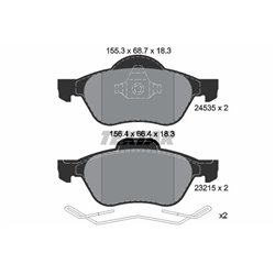 Klocki Textar - TEX2453501