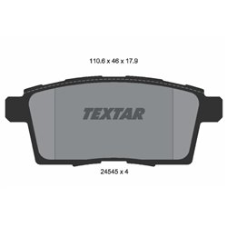 Klocki Textar - TEX2454501