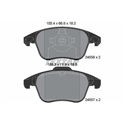 Klocki Textar - TEX2455801