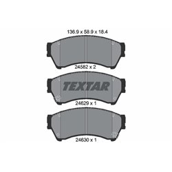 Klocki Textar - TEX2458202