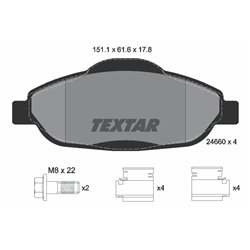 Klocki Textar - TEX2466001
