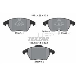 Klocki Textar - TEX2469602