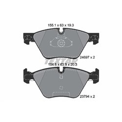 Klocki Textar - TEX2469701