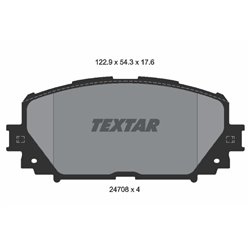 Klocki Textar - TEX2470801