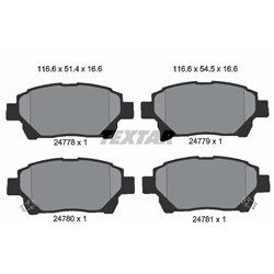 Klocki Textar - TEX2477801