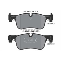 Klocki Textar - TEX2501401