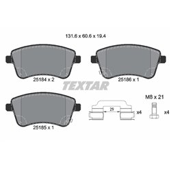 Klocki Textar - TEX2518401