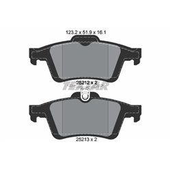 Klocki Textar - TEX2521201