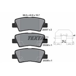 Klocki Textar - TEX2533701