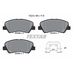 Klocki Textar - TEX2534801