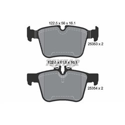 Klocki Textar - TEX2535301