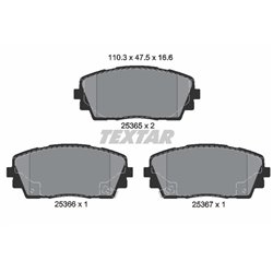 Klocki Textar - TEX2536501