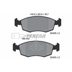 Klocki Textar - TEX2542901
