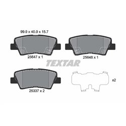 Klocki Textar - TEX2564701