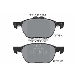 Klocki Textar - TEX2574801