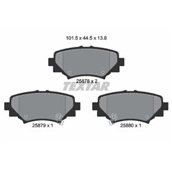 Klocki Textar - TEX2587801