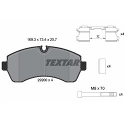 Klocki Textar - TEX2920002