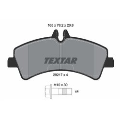 Klocki Textar - TEX2921702