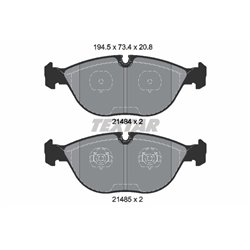Klocki Textar - TEX2148401