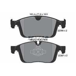 Klocki Textar - TEX2238601