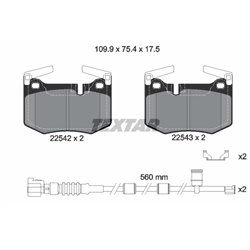 Klocki Textar - TEX2254201