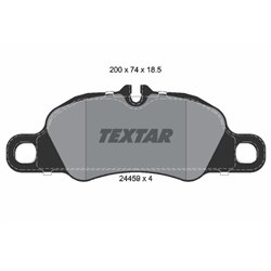Klocki Textar - TEX2445901