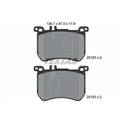 Klocki Textar - TEX2518301