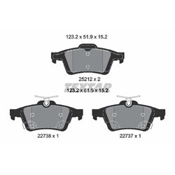 Klocki Textar - TEX2521204