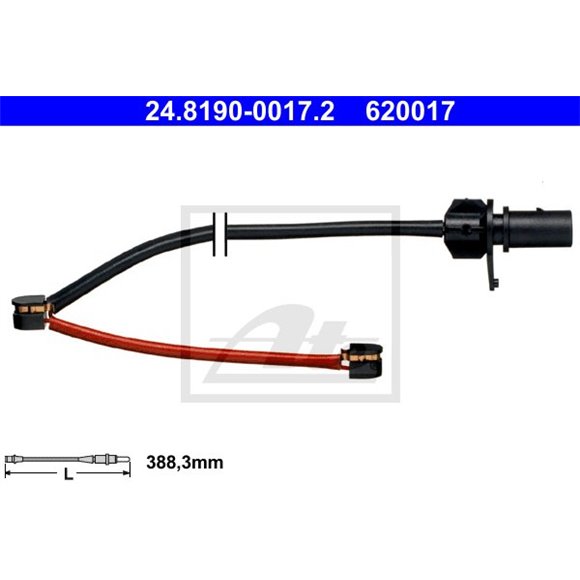 Czujnik zużycia klocków ATE 24.8190-0017.2
