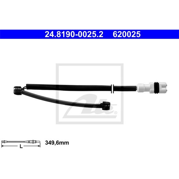 Czujnik zużycia klocków ATE 24.8190-0025.2