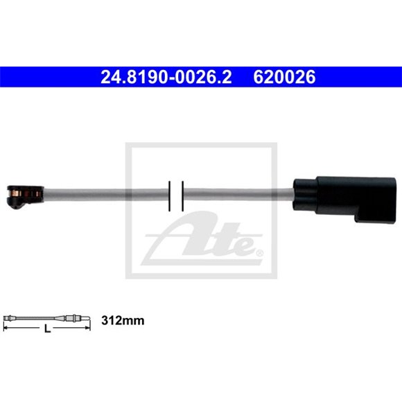 Czujnik zużycia klocków ATE 24.8190-0026.2