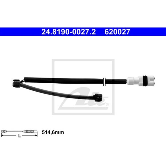 Czujnik zużycia klocków ATE 24.8190-0027.2