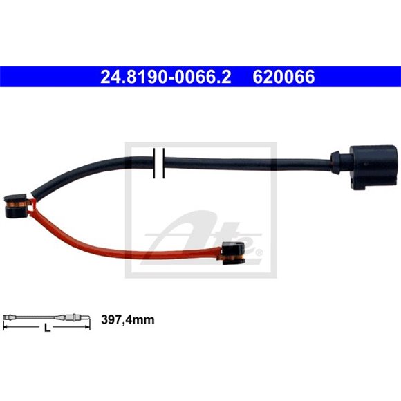 Czujnik zużycia klocków ATE 24.8190-0066.2
