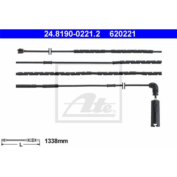 Czujnik zużycia klocków ATE 24.8190-0221.2