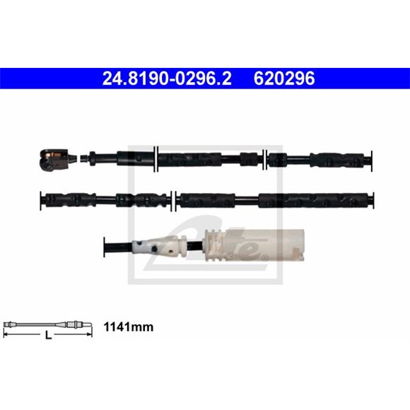 Czujnik zużycia klocków ATE 24.8190-0296.2 - 24.8190-0296.2