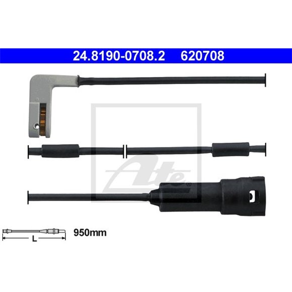Czujnik zużycia klocków ATE 24.8190-0708.2 - 24.8190-0708.2