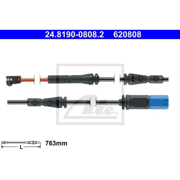 Czujnik zużycia klocków Ate 24.8190-0808.2 - 24.8190-0808.2