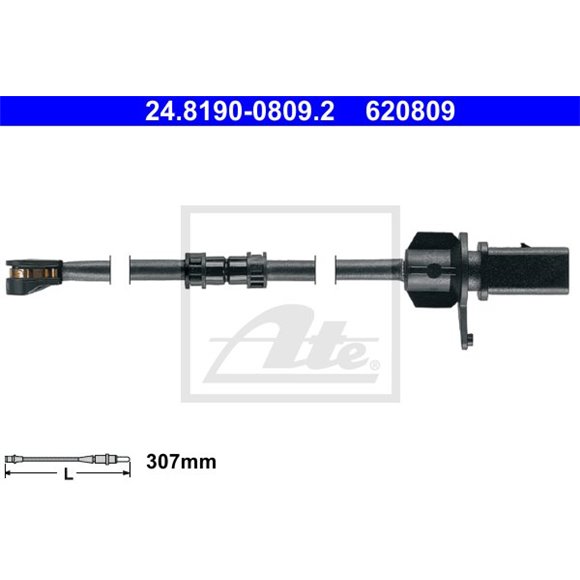 Czujnik zużycia klocków Ate 24.8190-0809.2 - 24.8190-0809.2