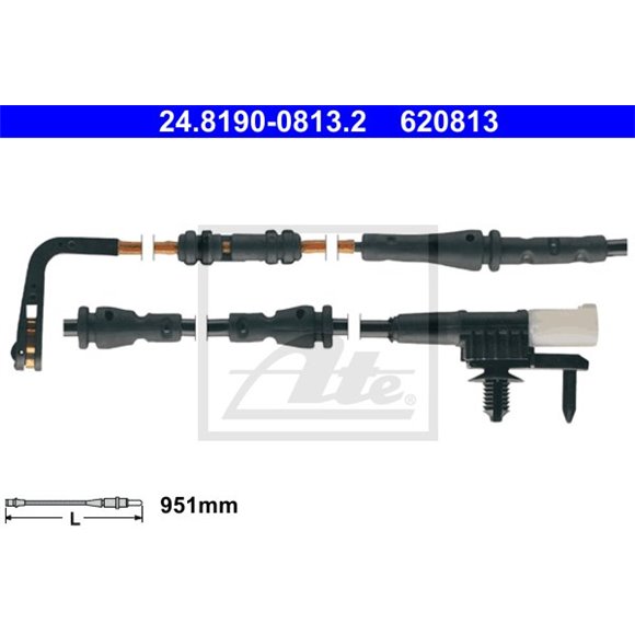 Czujnik zużycia klocków Ate 24.8190-0813.2 - 24.8190-0813.2
