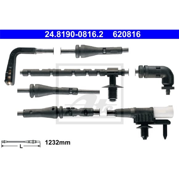 Czujnik zużycia klocków Ate 24.8190-0816.2 - 24.8190-0816.2
