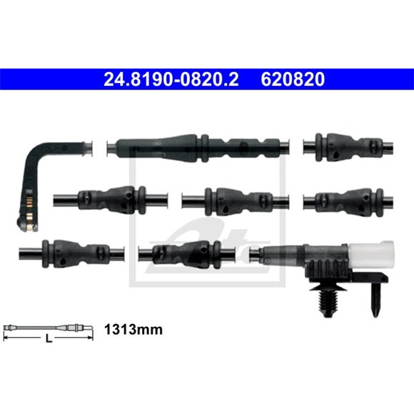 Czujnik zużycia klocków Ate 24.8190-0820.2 - 24.8190-0820.2