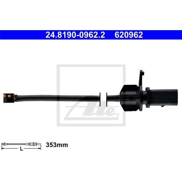Czujnik zużycia klocków ATE 24.8190-0962.2 - 24.8190-0962.2