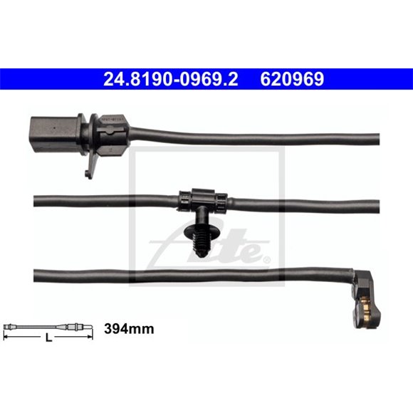 Czujnik zużycia klocków ATE 24.8190-0969.2 - 24.8190-0969.2