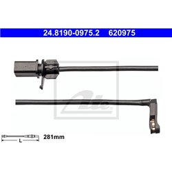 Czujnik zużycia klocków ATE 24.8190-0975.2 - 24.8190-0975.2