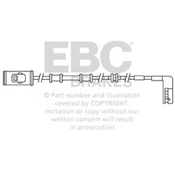 Czujnik zużycia klocków Ebc - EFA114